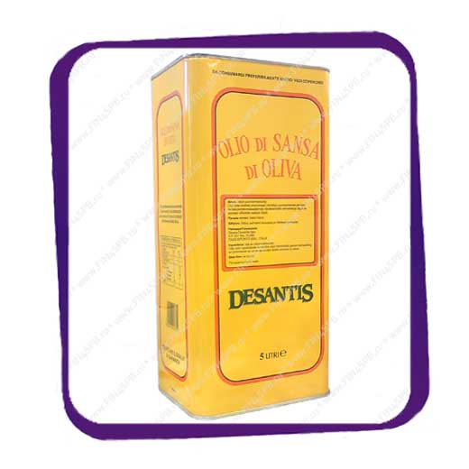 фото: Desantis Olio Di Sansa di Oliva 5L
